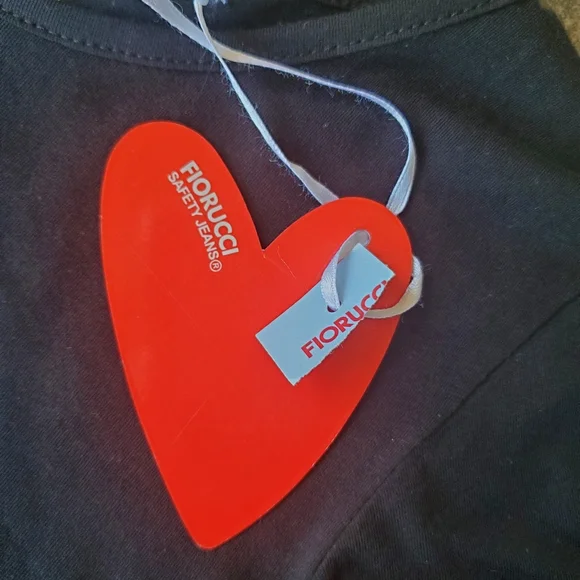 Fiorucci Italy little black t-shirt dress micro mini cotton designer size S - Picture 4 of 10